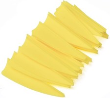 50X Bogenschießen Pfeilfedern 4 5 Zoll Naturfeder Befiederung Bogenpfeile DIY