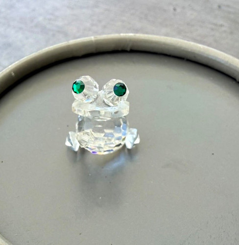 Glasfigur frosch transparent - frosch,