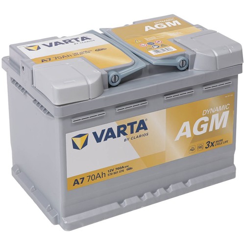 Varta dynamic agm 12v 70ah - dynamic,