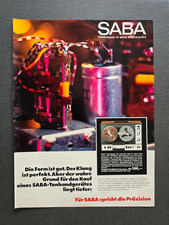 Werbung - SABA Tonbandgerät