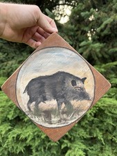 Handgemaltes Holzbild –