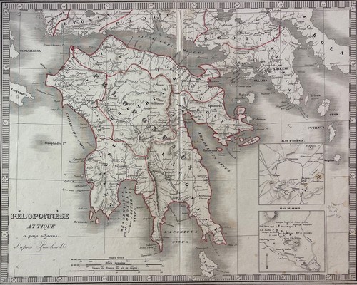 Antike griechenland peloponnes - griechenland,