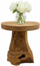 Teak Hocker Sitzhocker Blumenhocker Beistelltisch Nachttisch Pflanzen Podest