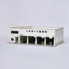 Bus Maintanence Depot - Spur N - Lasercut - (TDF-0160 - Tokyo Diorama Factory)