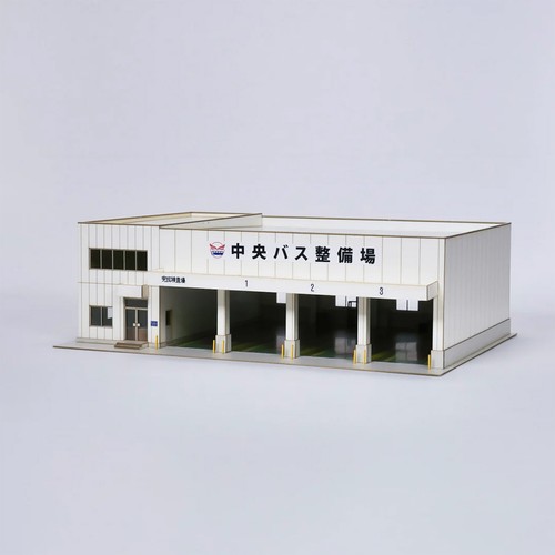 Bus maintanence depot - bus,