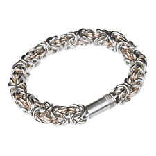 Ernstes Design Edvita Armreif A85 Edelstahl Königsarmband Armband Rotgold besch