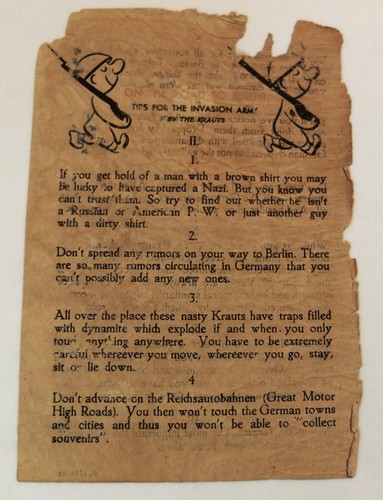 1945 wehrmacht flugblatt - 1945,