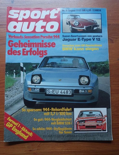 Sport auto 1982 porsche - sport,