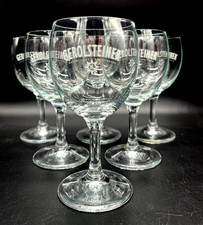 6 Gerolsteiner Stiel Glas