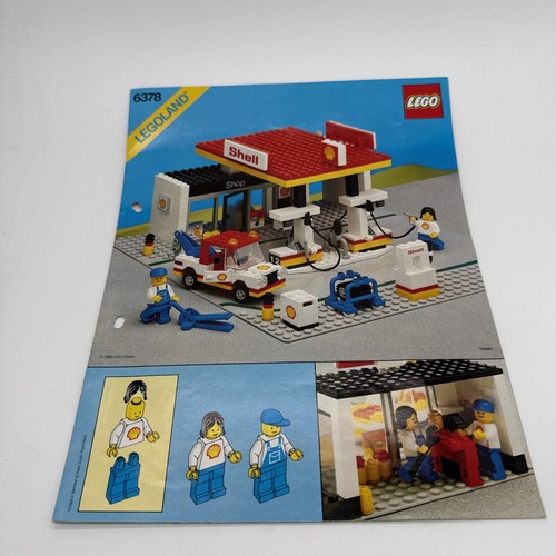 Lego 6378 shell tankstelle - shell,