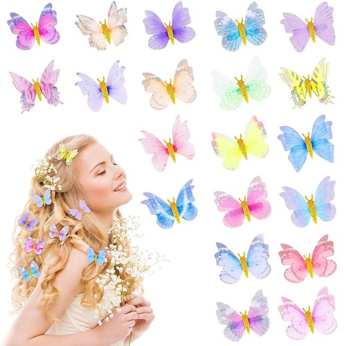 Schmetterling haarclips - 20,