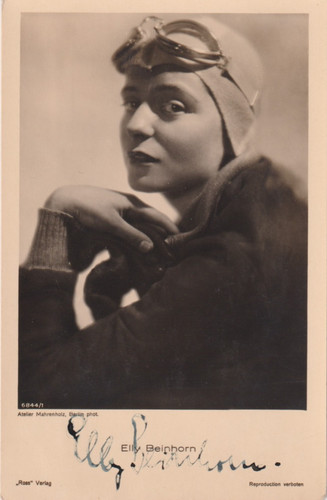 Elly beinhorn fliegerin - elly,