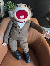 Vintage Handpuppe alter Mann