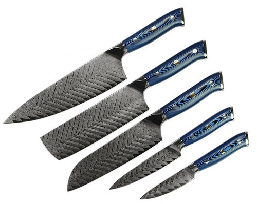 Damastmesser set chefmesser - damastmesser, set,