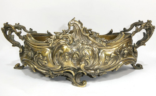 Bronze jardiniere 1880 - bronze,