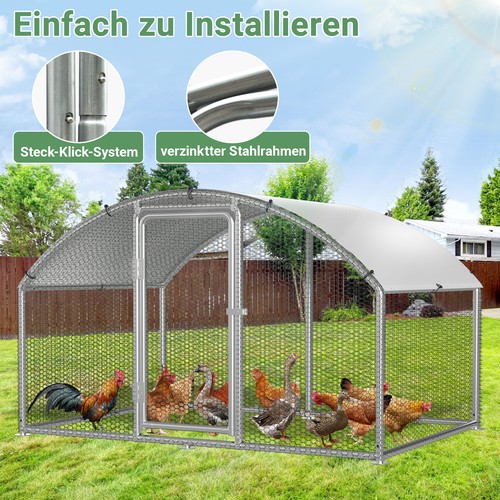 Hühnerstall pvc käfige - hühnerstall,