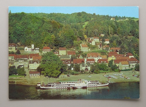 Postkarte dresden weiße - -,