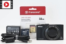 [Neuwertig] Nikon Coolpix S8200 schwarz 16,1 MP 14x kompakte Digitalkamera au...