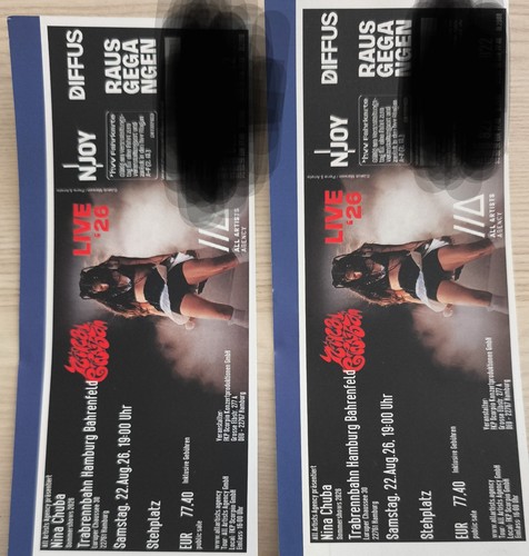 Nina chuba tickets 8 - chuba,