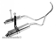 Doppelrohrauspuff Monkey