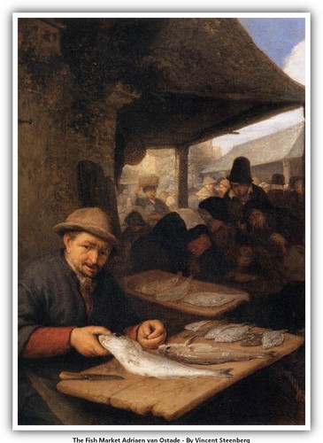 The fish market - the, adriaen
