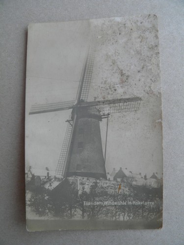 Alte foto windmühle - ak,