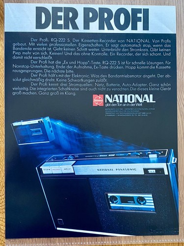 National panasonic kassetten - panasonic,