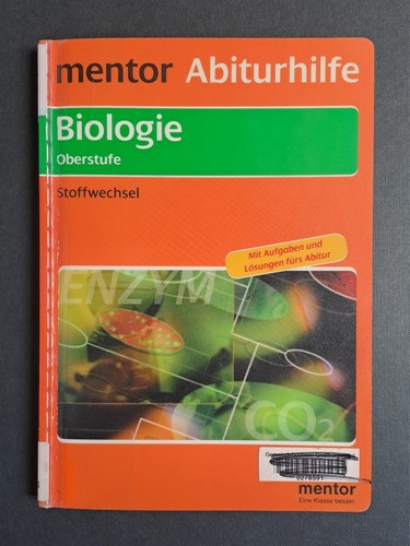Biologie abitur stoffwechsel - stoffwechsel,