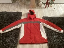 Protest Ski Jacke Gr 40/42 Farbe/Rot/weiß/grau  Top Zustand 👍