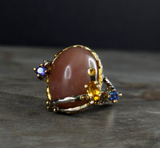 Ring Silber 925 Sonnenstein