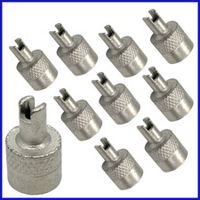 10x Ventilkappe Metall