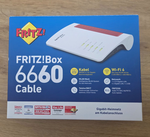 Fritz box 6660 - fritz!box, cable