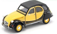 CITROEN 2CV 6 Charleston - 1976 - yellow / black - WELLY 1:24