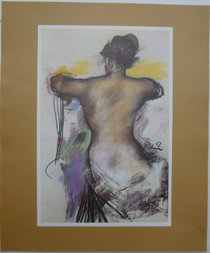 Kunstdruck frau dame - frau,