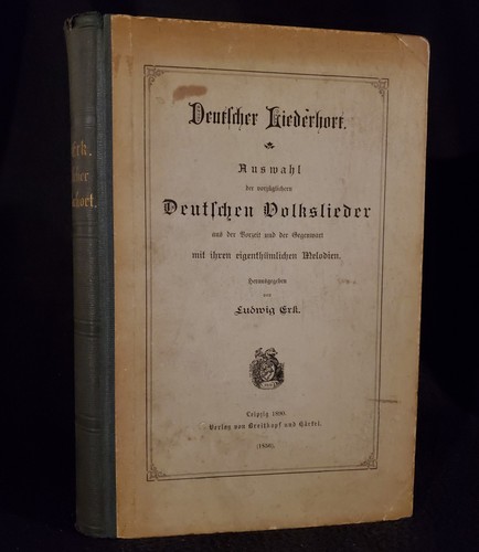 Deutscher liederhort auswahl - deutscher, liederhort:
