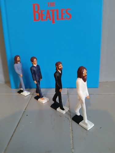Beatles abbey road - abbey, set