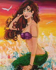 Acrylbild auf Leinwand