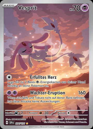 Pokemon karte vesprit - |,