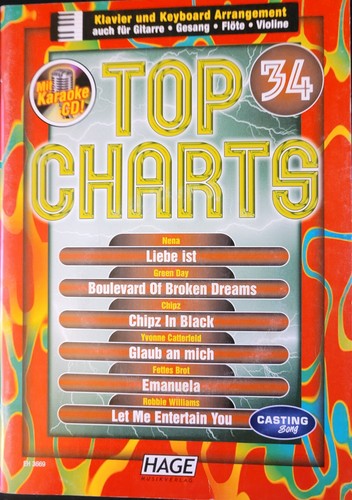 Top charts inkl - charts, karaoke-cd