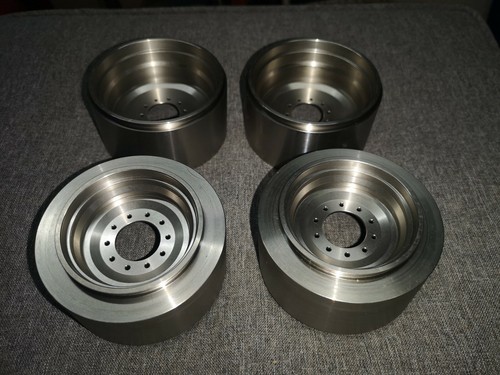 Schwere edelstahl felgen set - schwere,