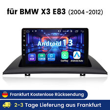 Carplay Android 13 Autoradio Für BMW X3 E83 2004-12 GPS Navi WIFI 4G DAB 6+128GB