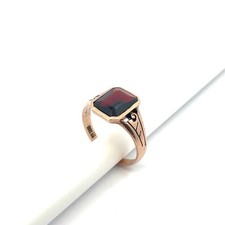 Antiker Granat Ring  um