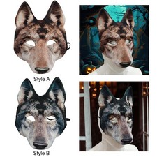 Wolfskopf Maske Lustige weiche