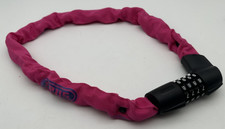 Fahrradschloss ABUS Kettenschloss Zahlenschloss 5805C 75 cm 5mm 485gr Pink