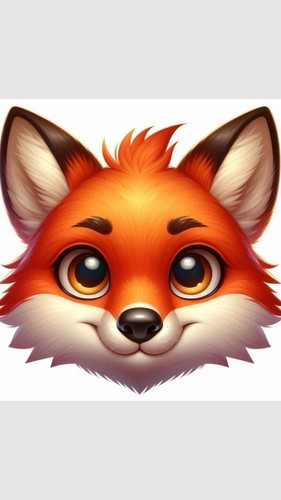 Fuchs 14x10cm essbar fox wald - fuchs,