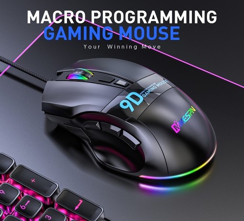 Gaming maus mit tasten rgb - tasten,
