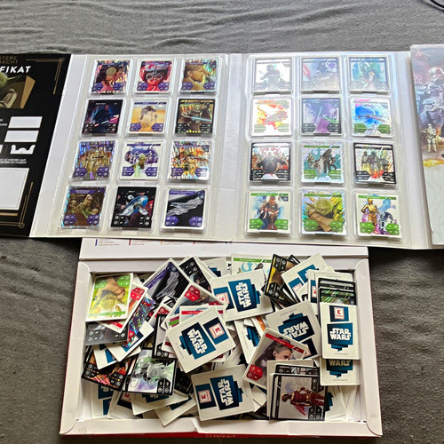 Star wars trading cards - star,