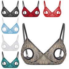 Damen spitze offene brust - de,