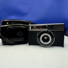 Agfa Isomat Rapid analoge Kompaktkamera - Tasche, Vintage 1:45/38 Objektiv