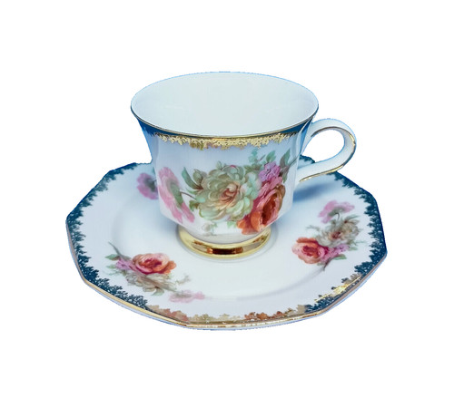 Kaffee tasse mit untertasse - kaffee,